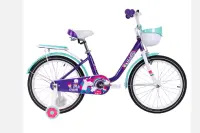 Велосипед Tech Team Melody 18 (18" 1ск) фиолетовый NN012357, , шт в интернет-магазине Патент24.рф