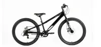 Велосипед FORWARD SPIKE 24 D (24" 7ск рост 11") черный/серебристый, , шт в интернет-магазине Патент24.рф